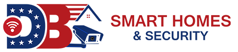 D.B. Smart Homes & Security Logo